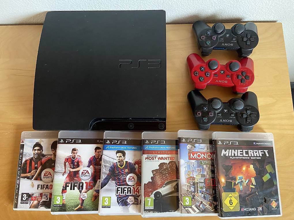 Console: Playstation 3 mit einigen Spielen – Usato da Rheinfelden venduto da sil_9y6s