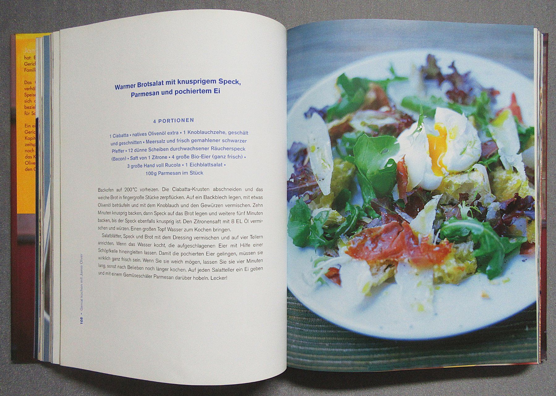 Libri: Genial Kochen mit Jamie Oliver - Englands junger Spitzenkoch – Usato da Auenstein venduto da Padabimbim 5