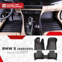 5D Premium Auto Fussmatten für BMW-5 (G30/G31)  ab 2017