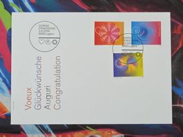 CL30 4x Enveloppe + Timbre Suisse 2009