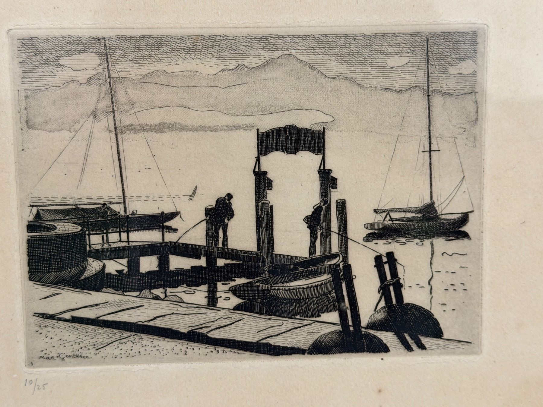Grafica & Litografie: Marc Gonthier (1895-1954) Original litho – Usato da Basel venduto da PAUL_ART 5