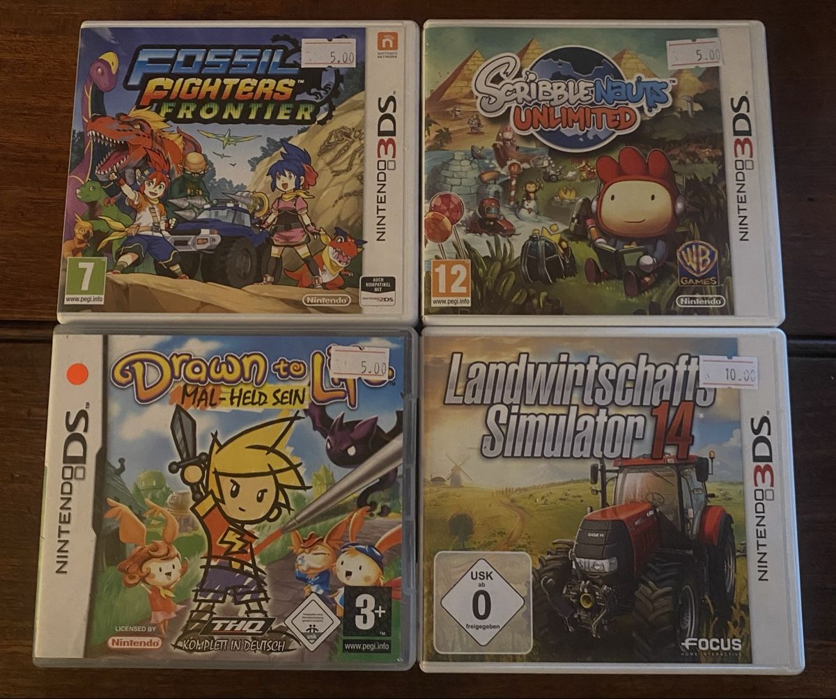 Spiele: 4x Nintendo DS & 3DS Spiele Bundle Scribblenauts 🦖 – Gebraucht aus Kirchberg BE von swiss_slab