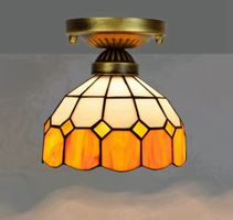 Plafonnier en vitrail – Mosaïque Style  Antique Europe