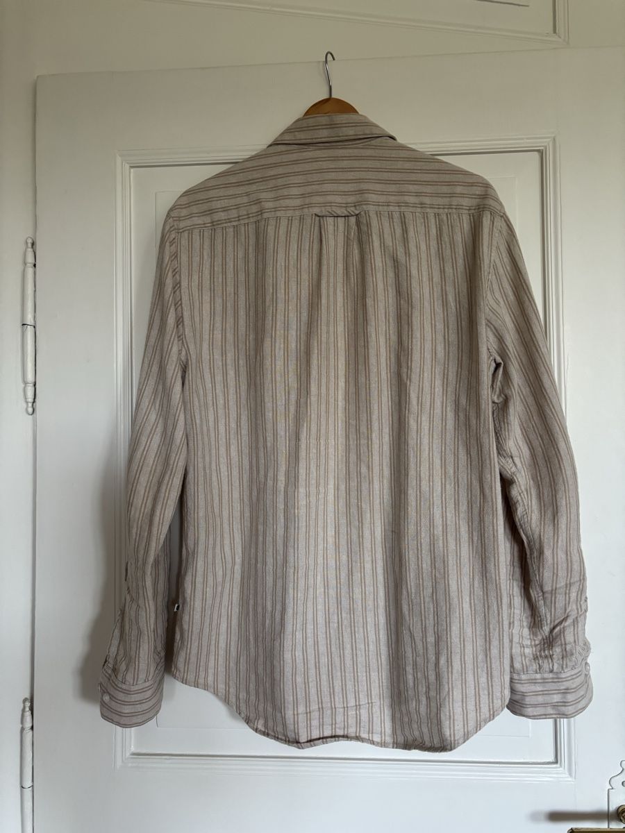 Camicie: By Garment Makers leinen Hemd Gr. L – Usato da Bern venduto da emski 1