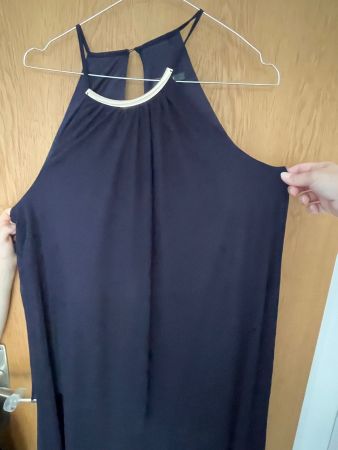 ESPRIT Sommerkleid - Dunkelblau - Gr. L ca. 40 - Top Zustand