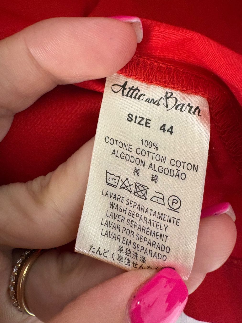 Giacche: Attic and Barn Roter Blazer Gr. 44 Longblazer Baumwolle – Nuovo (secondo la descrizione) da Regensdorf venduto da secondchancefashion 5