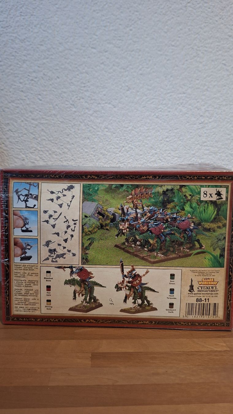 Spiele: Warhammer - Lizardmen cold one riders – Neu und originalverpackt aus Olten von LeoJN91 1