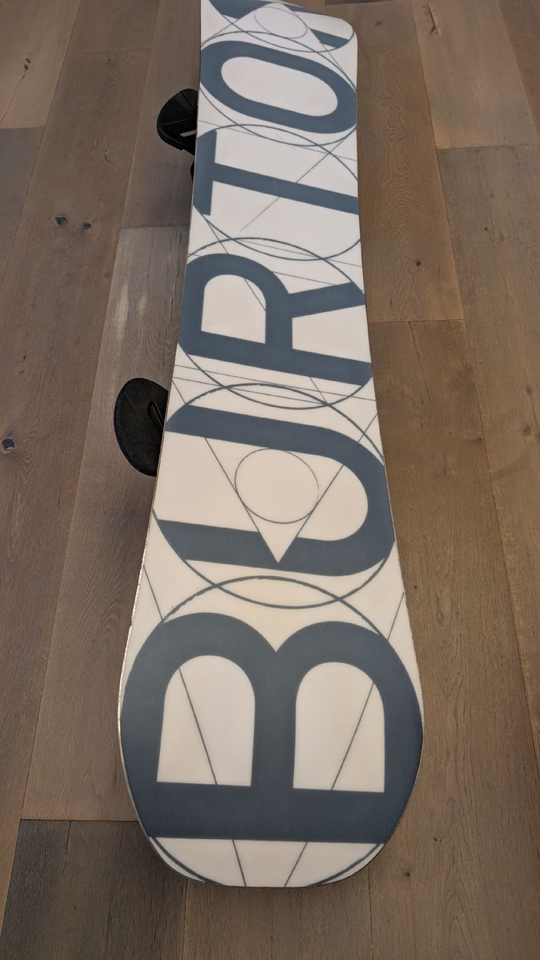 Burton Board: Burton Custom Snowboard 158cm inkl. Bindung – Usato da Schmerikon venduto da speedi18 4