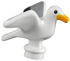 LEGO 12891pb01 White Bird, Seagull with Eyes