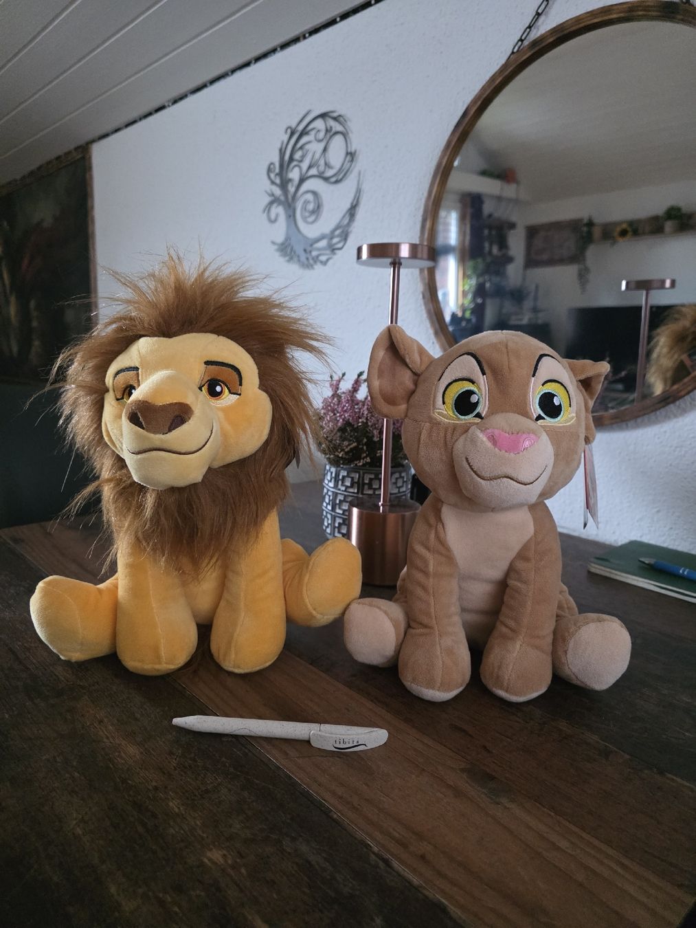 Disney Giocattoli: Peluche Simba e Nala, Il Re Leone, neue – Nuovo (secondo la descrizione) da luzern venduto da rinomaz