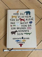 Gedichte Buch "Hör zu, es ist kein Tier so klein" Carlsen
