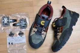 Cannondale MTB-Shoe, All-Leather, + Click-Pedalen; Fr. 79.-