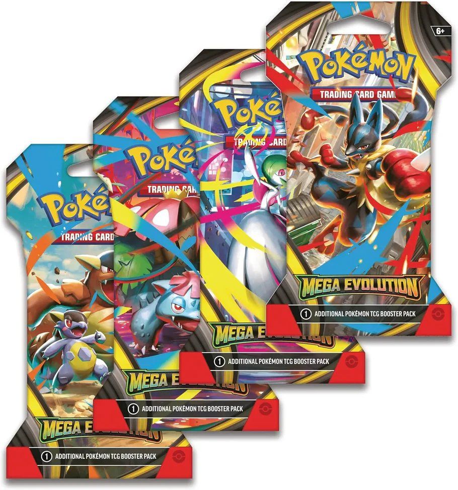 Pokémon Carte collezionabili: Mega Evolution Pokémon Booster – Nuovo e nell'imballaggio originale da Hohentannen venduto da MagmaCollectibles