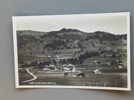 Photo Karte / Schönried mit Bahn Ausgabe ca. 1930