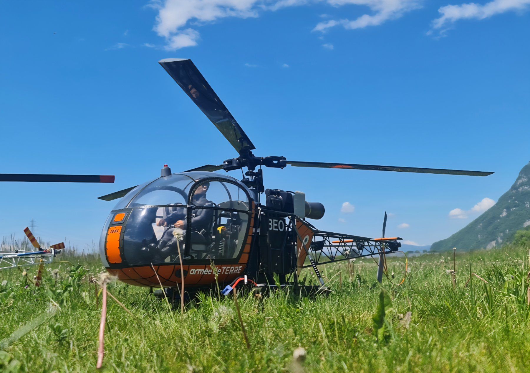 Vario Helicopter Modellismo RC: alouette ll vario taille 700 – Usato da Chernex venduto da pacoo01 1