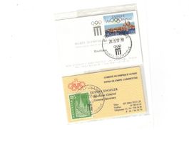 Stempel Datum falsch 28.13.97 Abarten Olympia Lausanne TOP