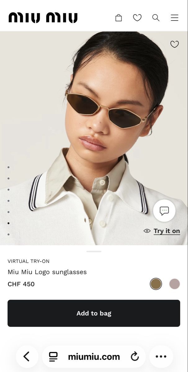 Occhiali & Lenti: Miu Miu Sonnenbrille  – Nuovo e nell'imballaggio originale da Winterthur venduto da -BeHappy24- 7