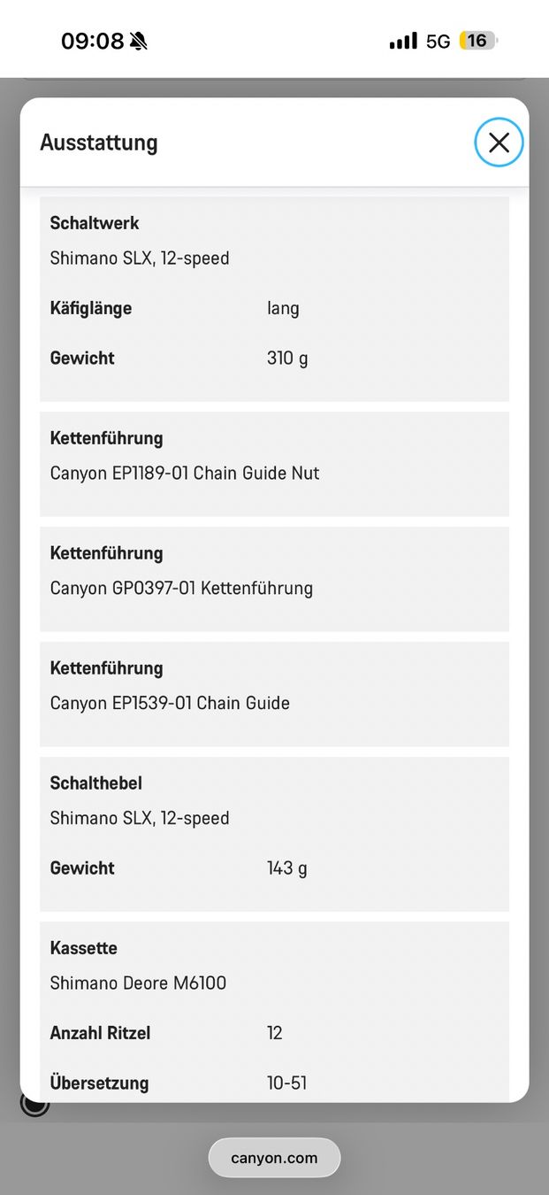 Canyon Velos: Canyon Torque ON CF8 - E-Bike – Gebraucht aus Pontresina von inf_p9kg 6