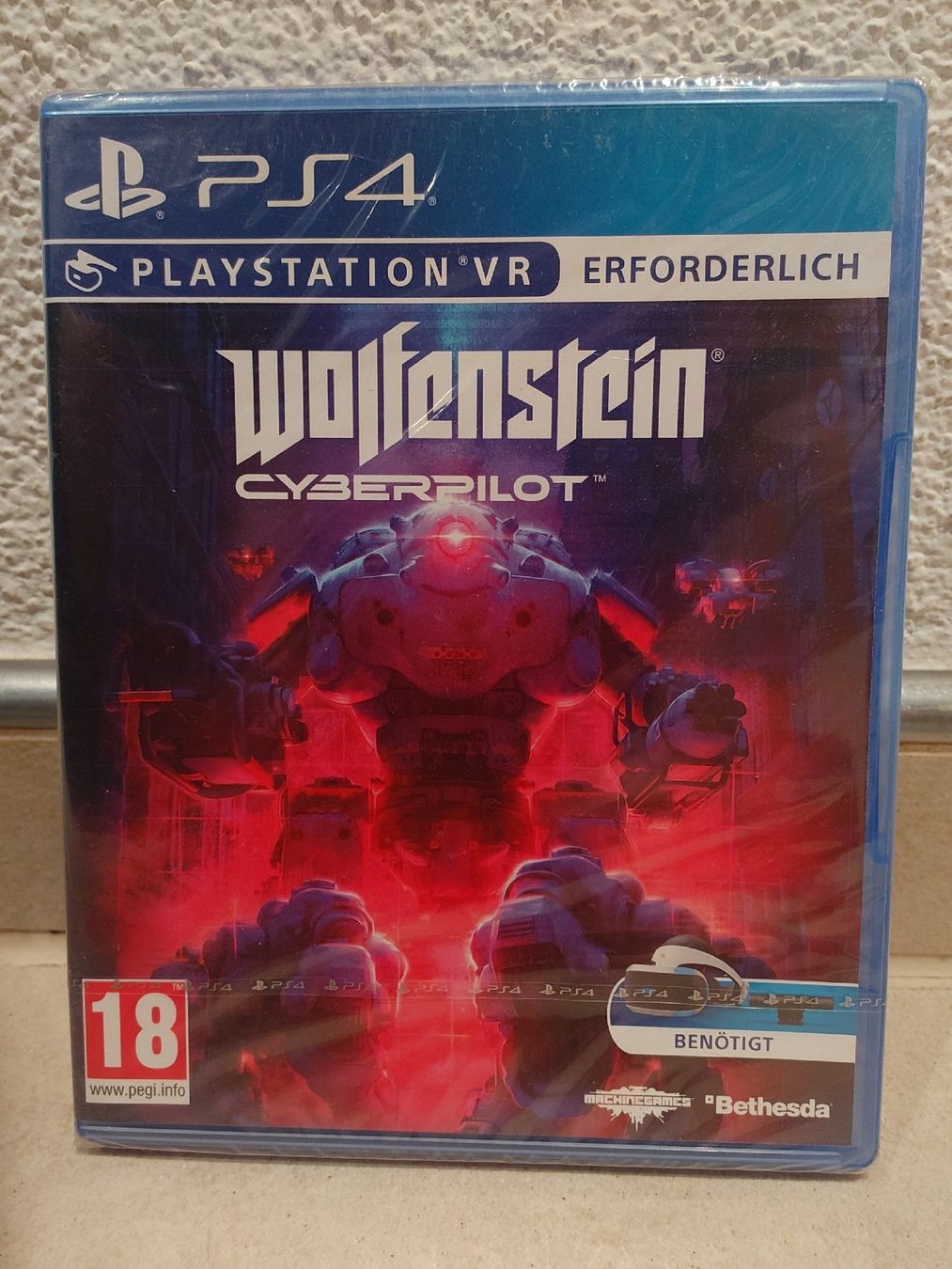 Sony Jeux: Wolfenstein: Cyberpilot VR - (PS4)  – Neuf avec emballage d'origine à Eich par uhi-21