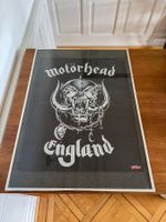 Alu Bilderrahmen 71x51. MOTORHEAD England Poster - Rock Hard