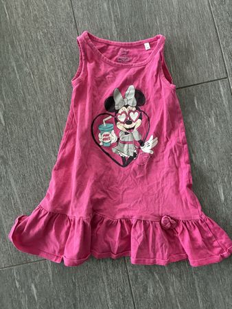 Süsses Sommerkleid! Grösse 98. Minnie Maus Motiv.