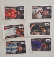 6 Sticker CocaCola Fussballbildli