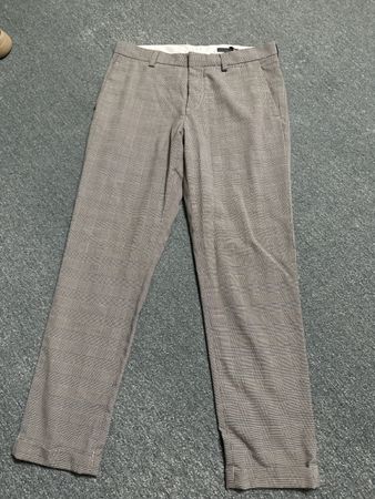 Herrenhose Karo Muster guter Zustand Grösse 48