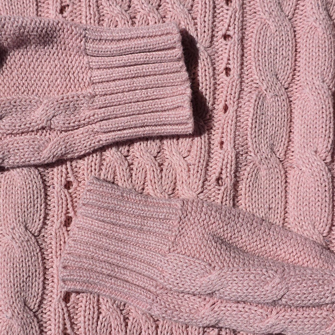 Maglioni & Felpe: 🐸 STRICKPULLOVER ZOPFMUSTER XS ROSA PULLOVER – Usato da Môtier (Vully) venduto da Frogs 6