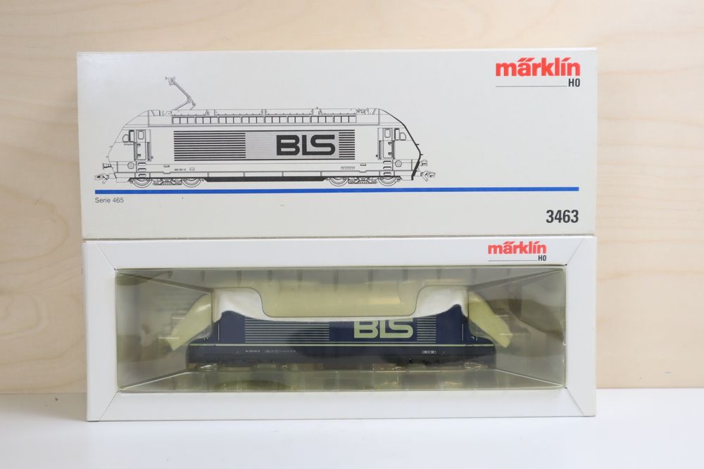 Märklin 3763.001 BLS Elektrolok Re 465 ESU 5.0 Mfx