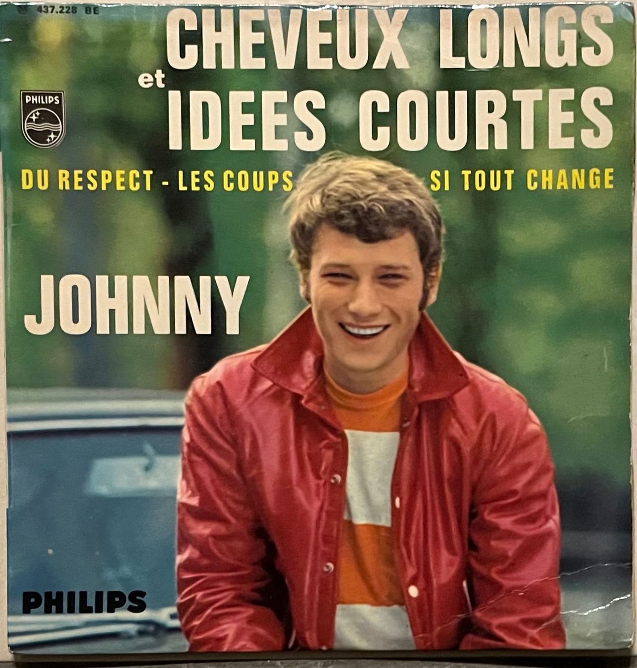 Schallplatten: JOHNNY - CHEVEUX LONGS ET IDEES COURTES – Gebraucht aus Bussigny von vinyl-pas-cher
