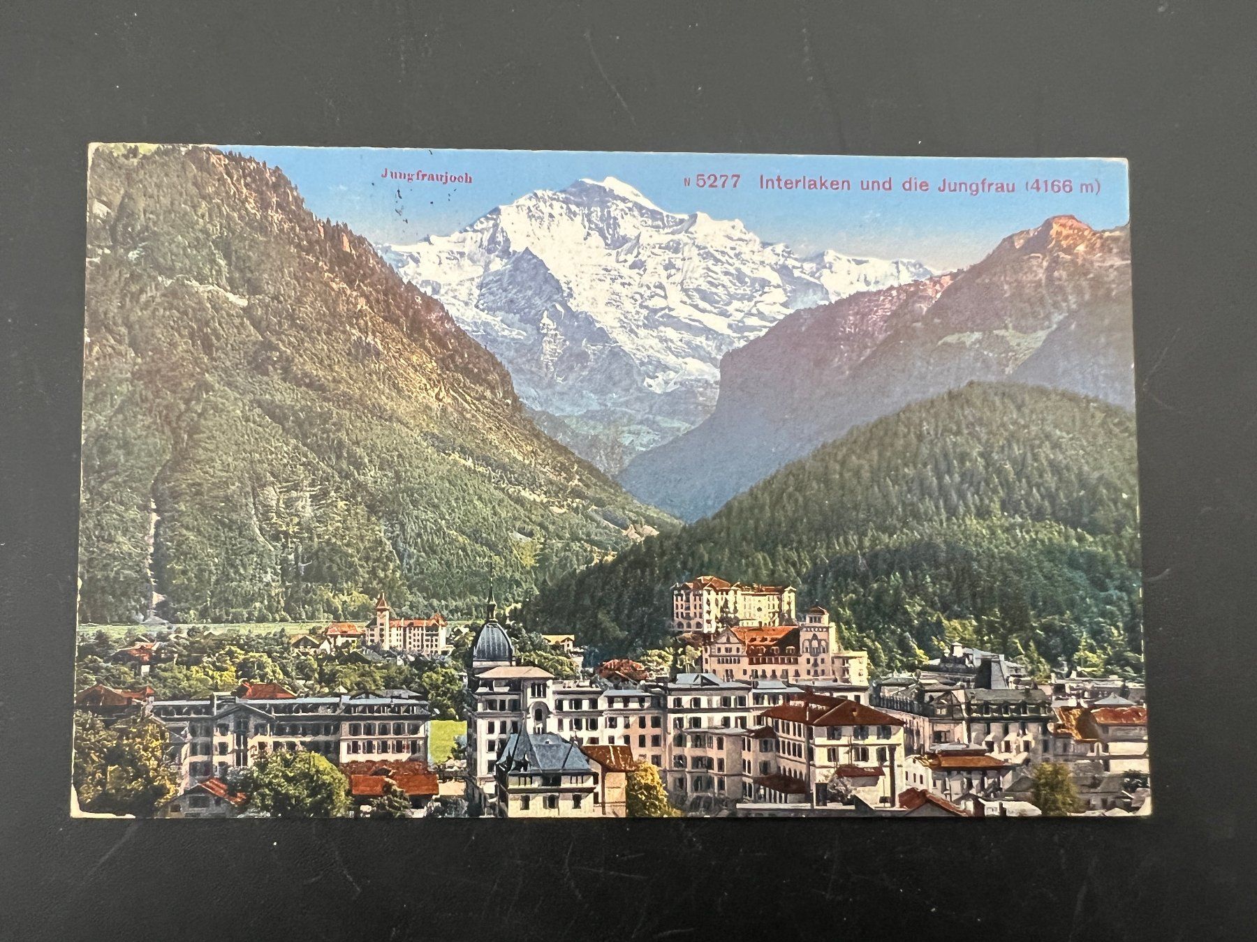 Cartoline postali: AK   1913 Interlaken     (G1352) – Usato da Hinwil venduto da Sidi4