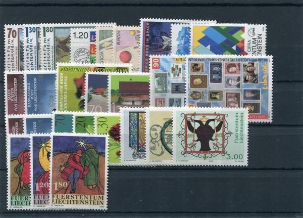 Alle Briefmarken: FL Jahreszusammenstellung 2002 postfr. – Neu (gemäss Beschreibung) aus Winterthur von Kyoung