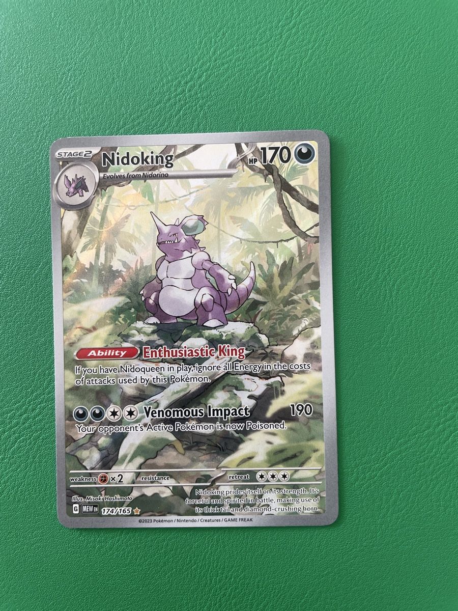 Pokémon Carte collezionabili: Pokemon 151 Nidoking EN – Usato da Wallisellen venduto da ale_v9vd