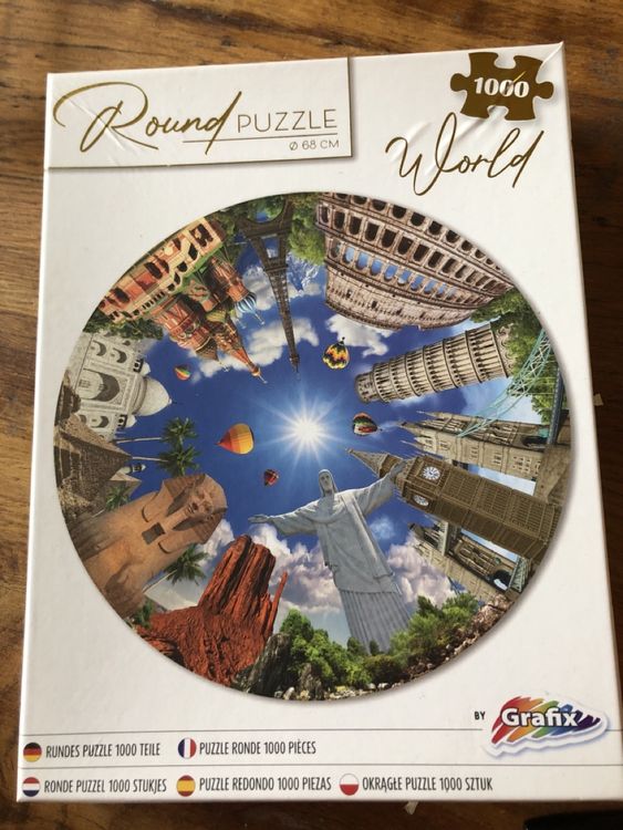 Puzzle Rond 1000 pcs - Tour du Monde | Kaufen auf Ricardo