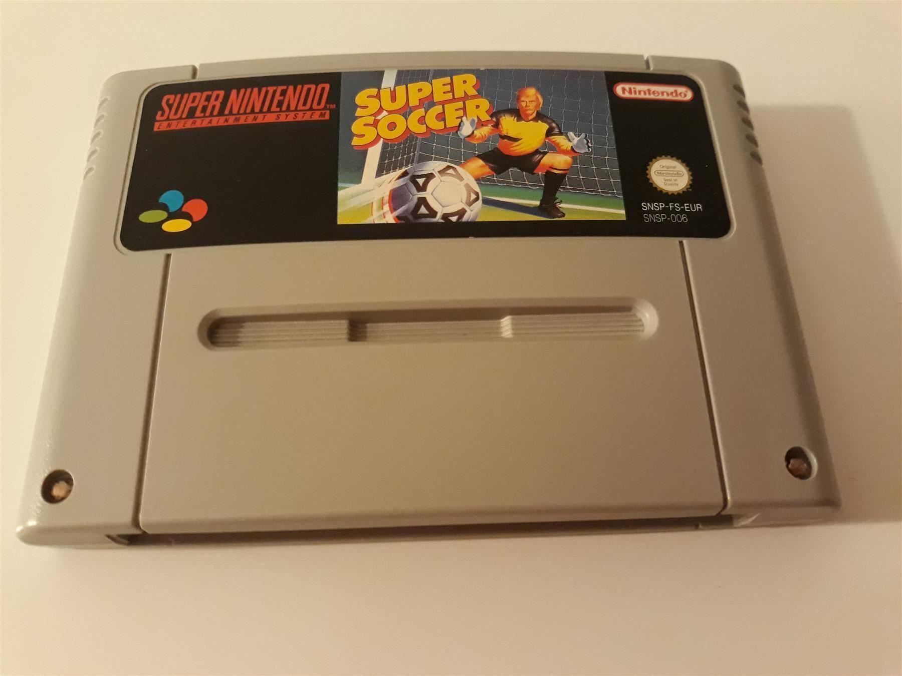 Giochi: Super Soccer Super Nintendo SNES Spiel – Usato da Aarau venduto da Kaesekuchen2000