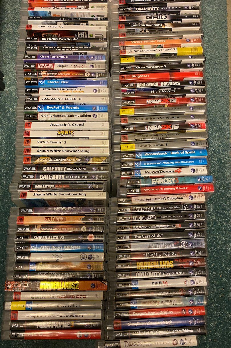 Sony Giochi: Spiele Sammlung mit 76 Playstation 3 Games – Usato da St.Gallen venduto da sjosjo