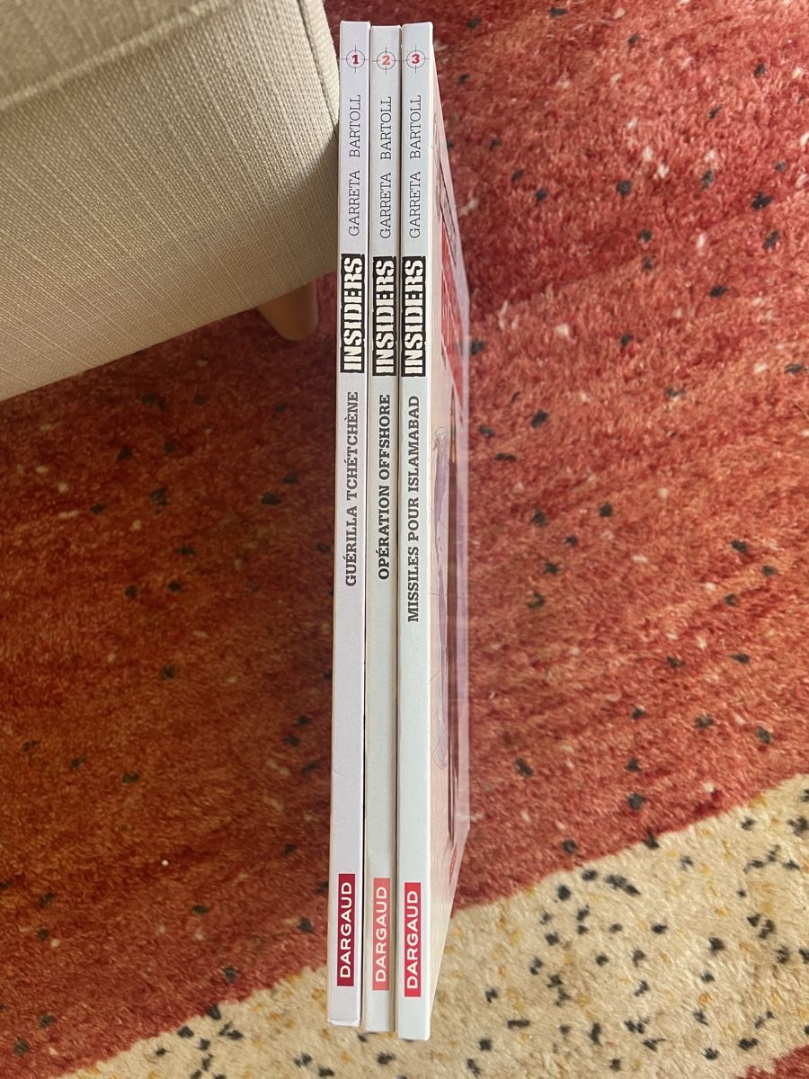 Fumetti: BD Insiders vol 1-2-3 – Nuovo (secondo la descrizione) da Neuchâtel venduto da Idea_plus 1