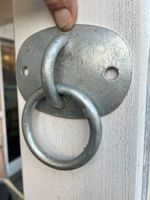 2 Stk. Befestigungsring Hackenhalter Seilhalter
