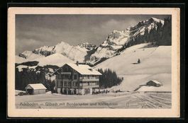 Adelboden, Gilbach mit Bonderspitze und 