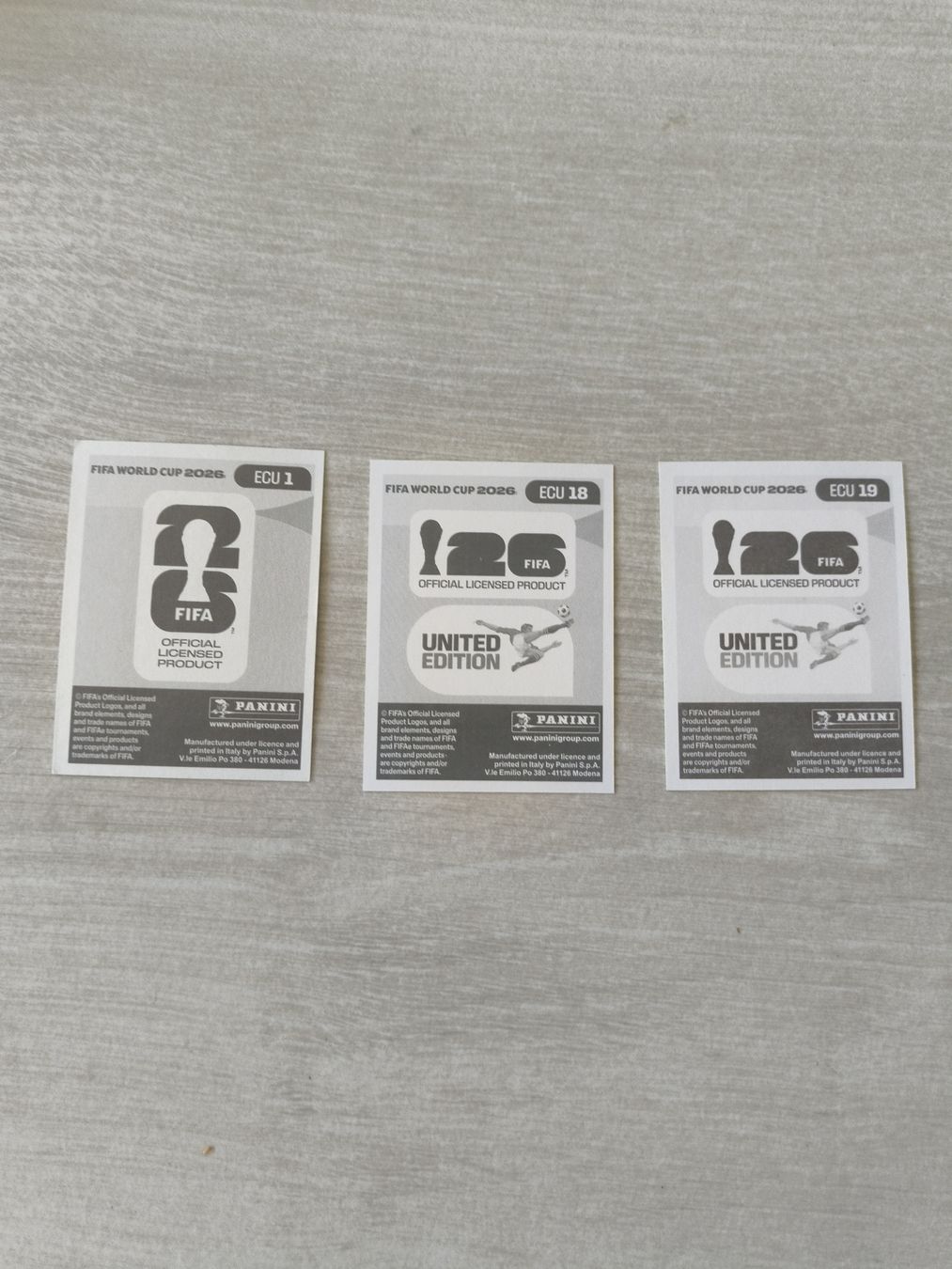 Panini Carte collezionabili: FIFA World Cup 2026 Sticker Ecuador  – Nuovo (secondo la descrizione) da Effingen venduto da Sublime83 1