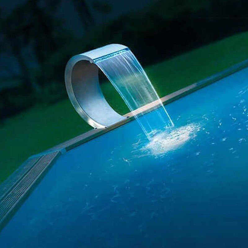 Piscine: Cascade de piscine Mamba LED en Inox – Nuovo e nell'imballaggio originale da Lausanne venduto da UniDecoCasa 2