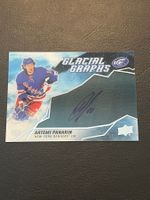 Artemi Panarin 2019 Glacial Graphs Auto New York Rangers