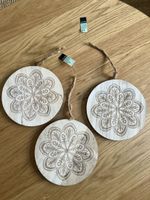Dekohänger Holz Mandala 3er Set neu mit Etikett