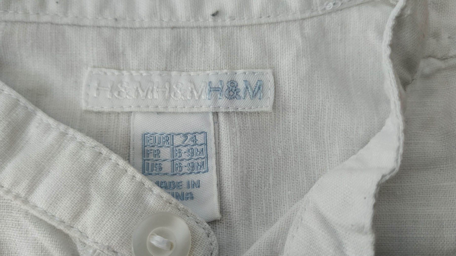 Camicie, Top & T-shirt: Chemise blanche Taille 74 (6-9 mois) – Usato da Carouge GE venduto da for_8yym 2