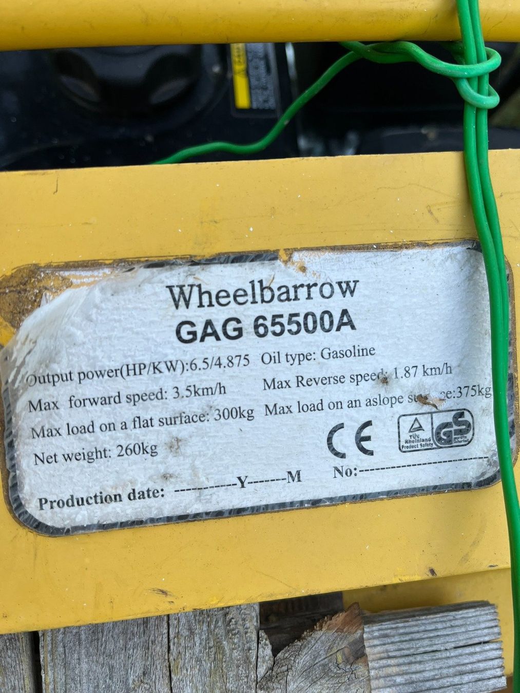 Tutte le macchine: Raupendumper GAG 65500A – Usato da Seuzach venduto da rotor82 7