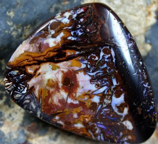 Pietre preziose: Australischer Boulder Opal 81.80Cts. – Usato da Bern venduto da Grindelwaldaus 2