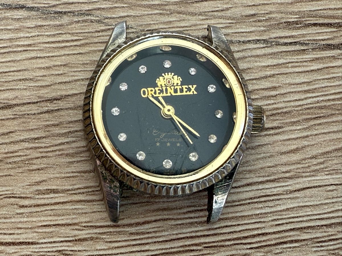 Vintage Orientex Japan 17 Jewels Handaufzug mit Band läuft (Gebraucht ...