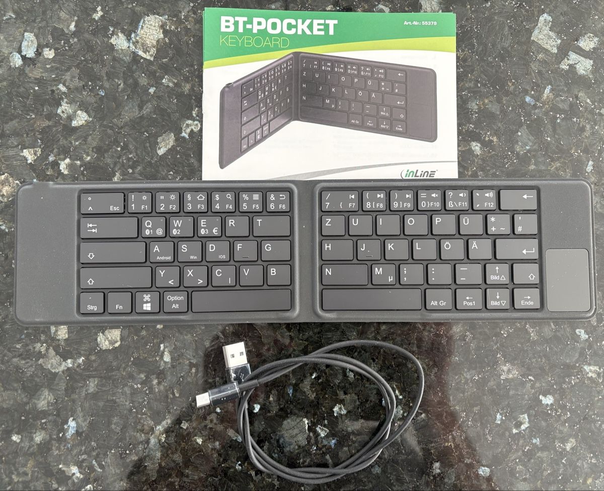 Tastiere: BT-POCKET KEYBOARD - inLine – Nuovo e nell'imballaggio originale da Steffisburg venduto da LollipopRM69 2