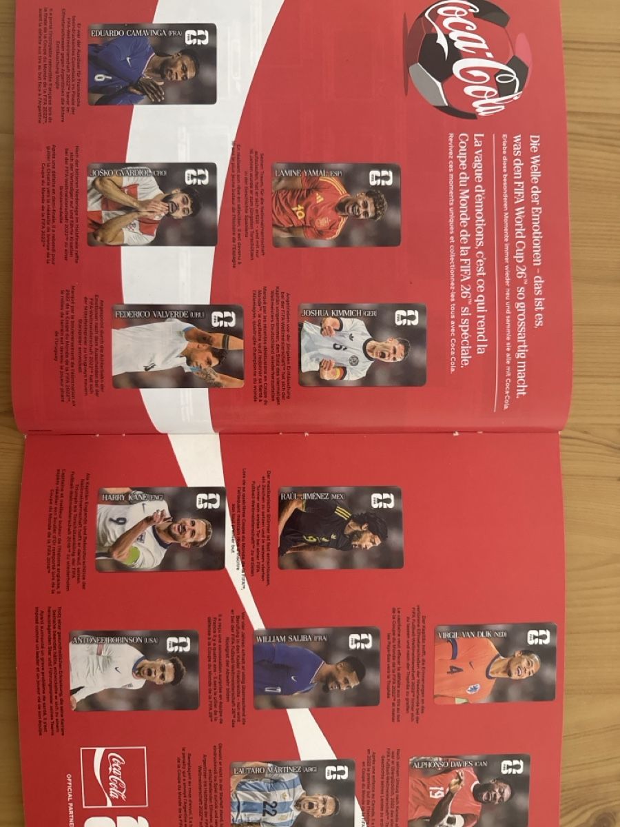 Panini Album: PANINI FIFA WORLD CUP 2026 complete – Nuovo (secondo la descrizione) da Crans-Montana venduto da Sta7ros 3