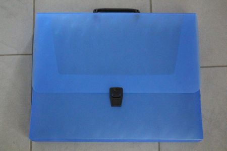 Zeichenmappe blau